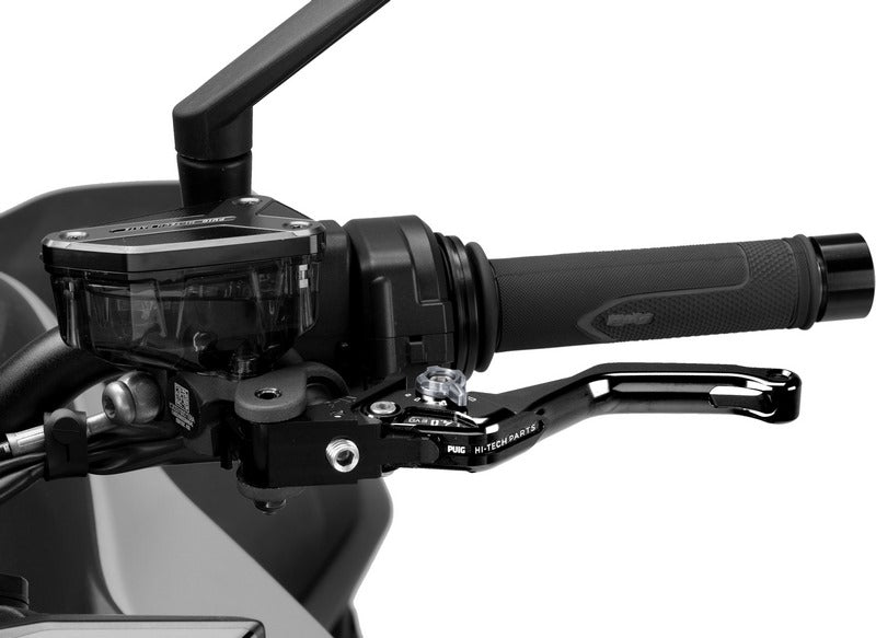 Puig Short Clutch Levers 4.0. With Black Selector | 4230N