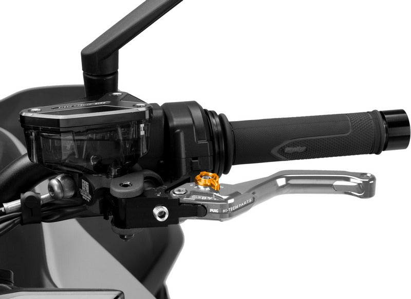 Puig Short Clutch Levers 4.0. With Silver Selector | 4230P