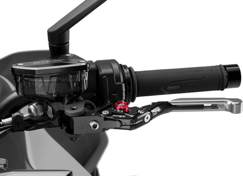 Puig Clutch Levers 4.0. With Silver Selector/Black Extendable | 424PN