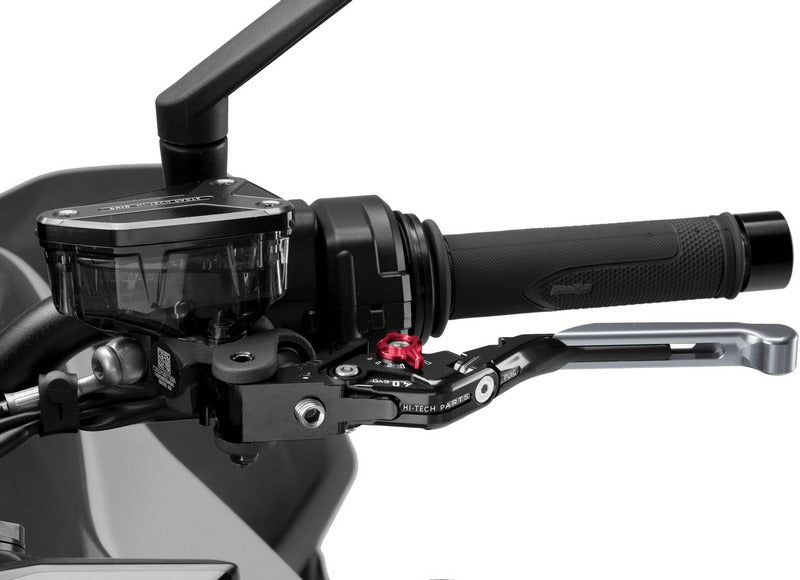 Puig Clutch Levers 4.0. With Titanium Selector/Black Extendable | 424YN