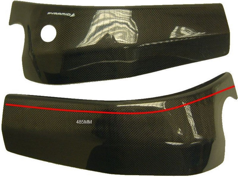 Pyramid Plastics / ピラミッドプラスチック Kawasaki ZX9-R フレームカバーカーボン 2002>2003 | 02320A