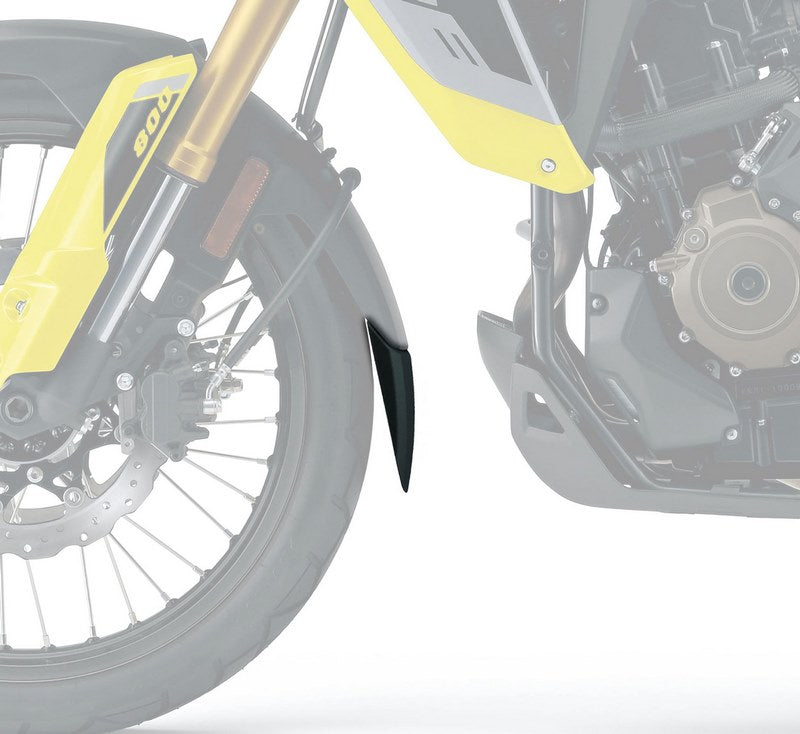 Pyramid / ピラミッド エクステンダフェンダー マットブラック | Suzuki Vストローム 800DE 2023- | 050696