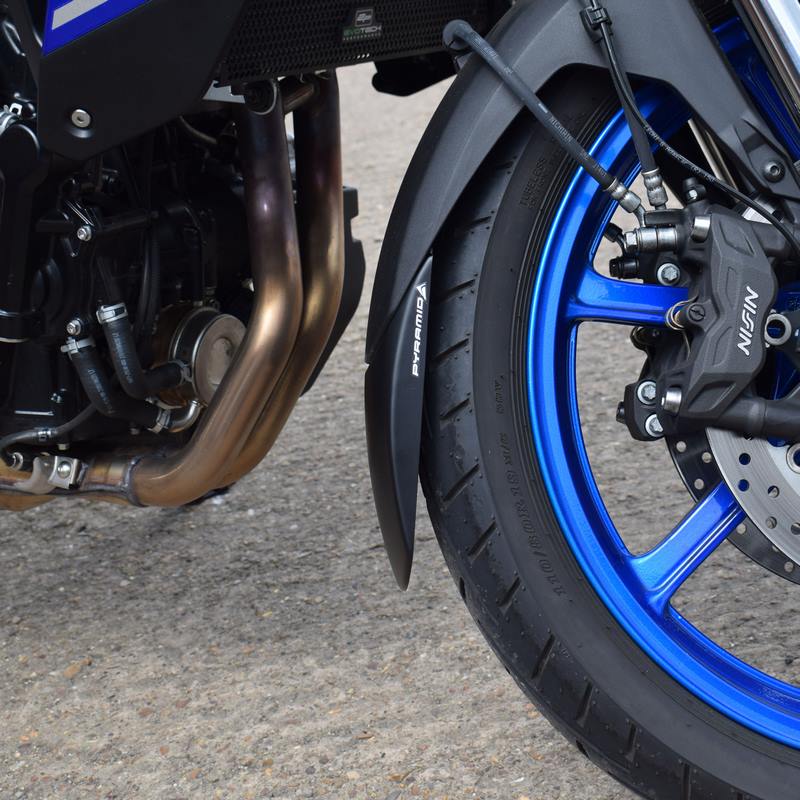 Pyramid / ピラミッド エクステンダフェンダー マットブラック | Suzuki Vストローム 800RE 2024- | 050969