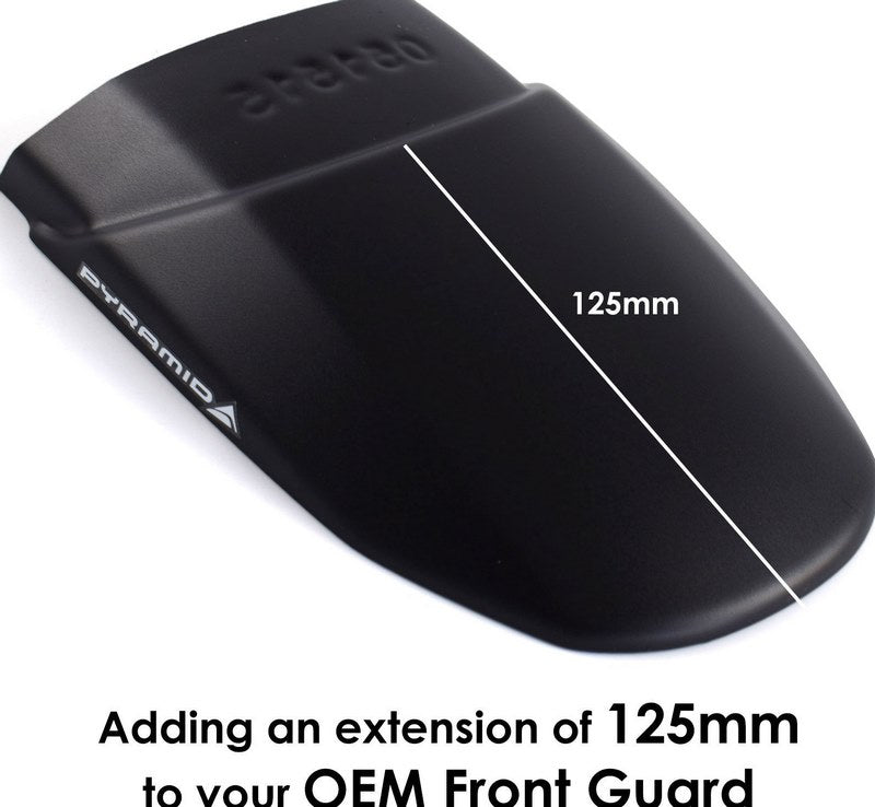 Pyramid / ピラミッド エクステンダフェンダー マットブラック | Honda CRF 1100L アフリカツイン Adventure Sports 2024> | 051515