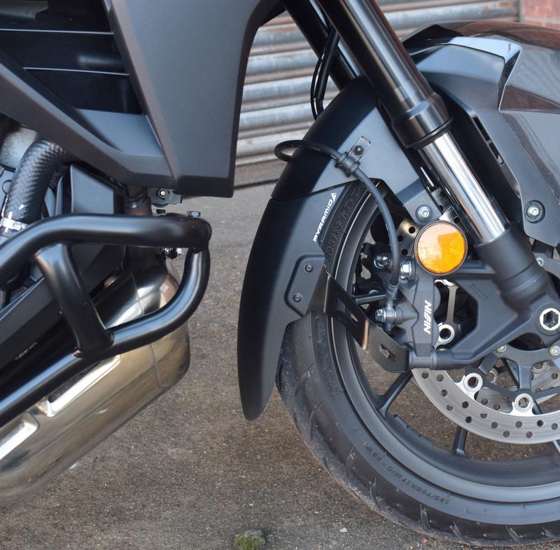 Pyramid / ピラミッド エクステンダフェンダー EXTRA マットブラック | Honda NT 1100 2022- | 051905