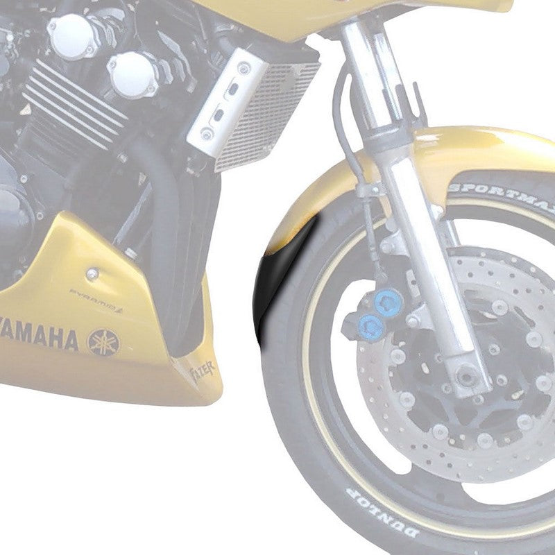 Pyramid Plastics / ピラミッドプラスチック Yamaha FZS 600 Fazer エクステンダーフェンダー マットブラック 1996>2003 | 05214