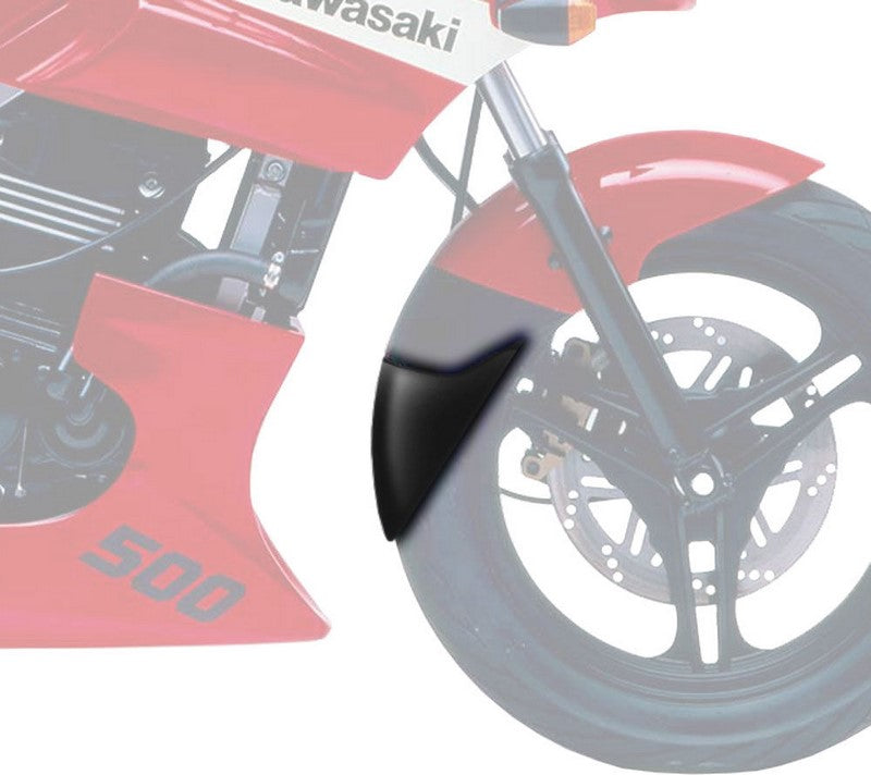 Pyramid Plastics / ピラミッドプラスチック Kawasaki GPZ 500 S エクステンダーフェンダー マットブラック 1987>1991 | 05304