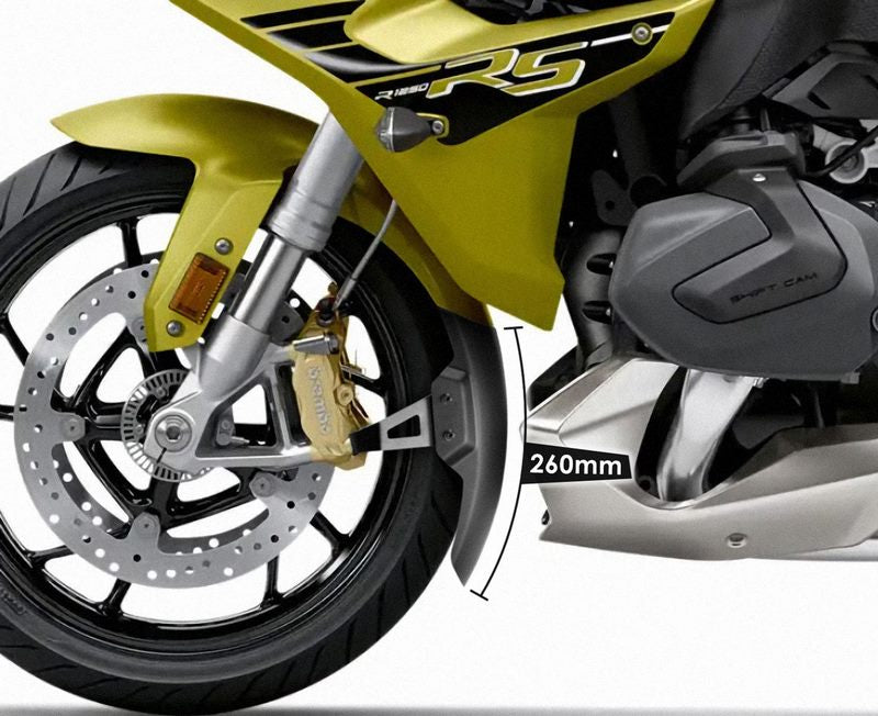 Pyramid / ピラミッド エクステンダフェンダー EXTRA マットブラック | BMW R 1200 RS 2015>2018 | 054248