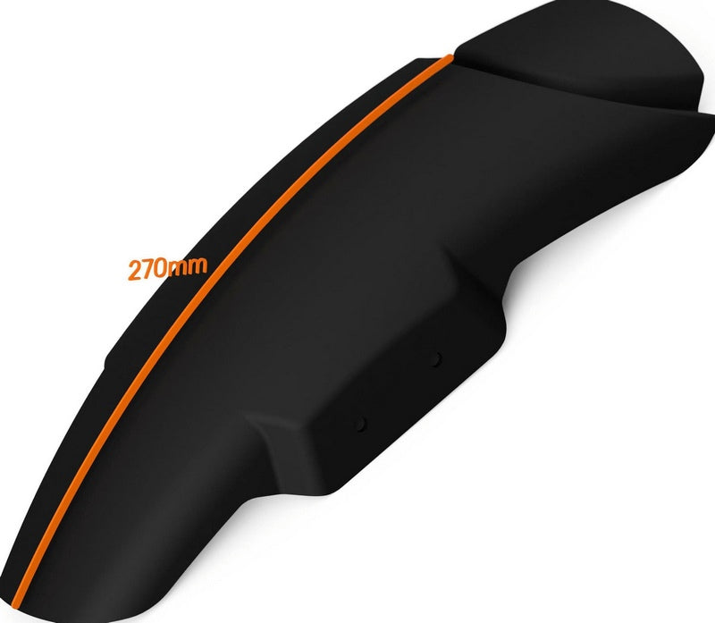 Pyramid / ピラミッド エクステンダフェンダー EXTRA マットブラック | Ducati Desert X 2022- | 055055