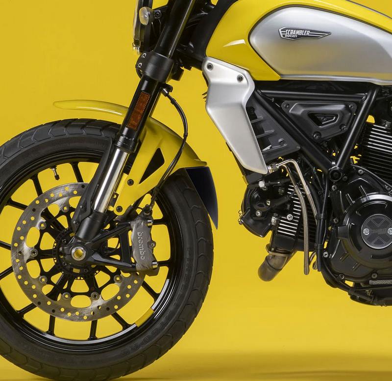 Pyramid / ピラミッド エクステンダフェンダー マットブラック | Ducati スクランブラー Icon 2023- | 055066