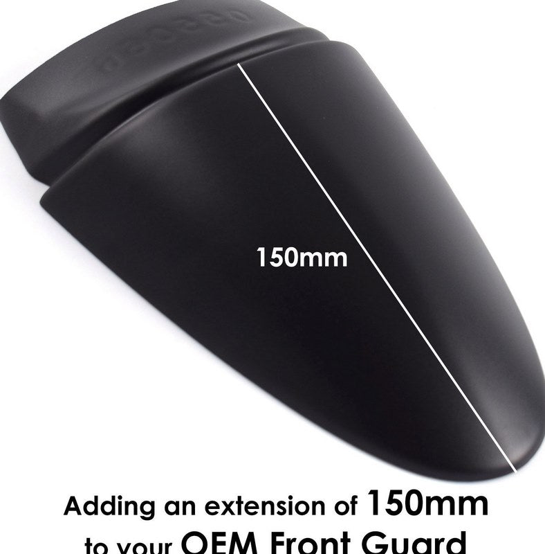 Pyramid / ピラミッド エクステンダフェンダー マットブラック | Ducati スクランブラー Icon 2023- | 055066