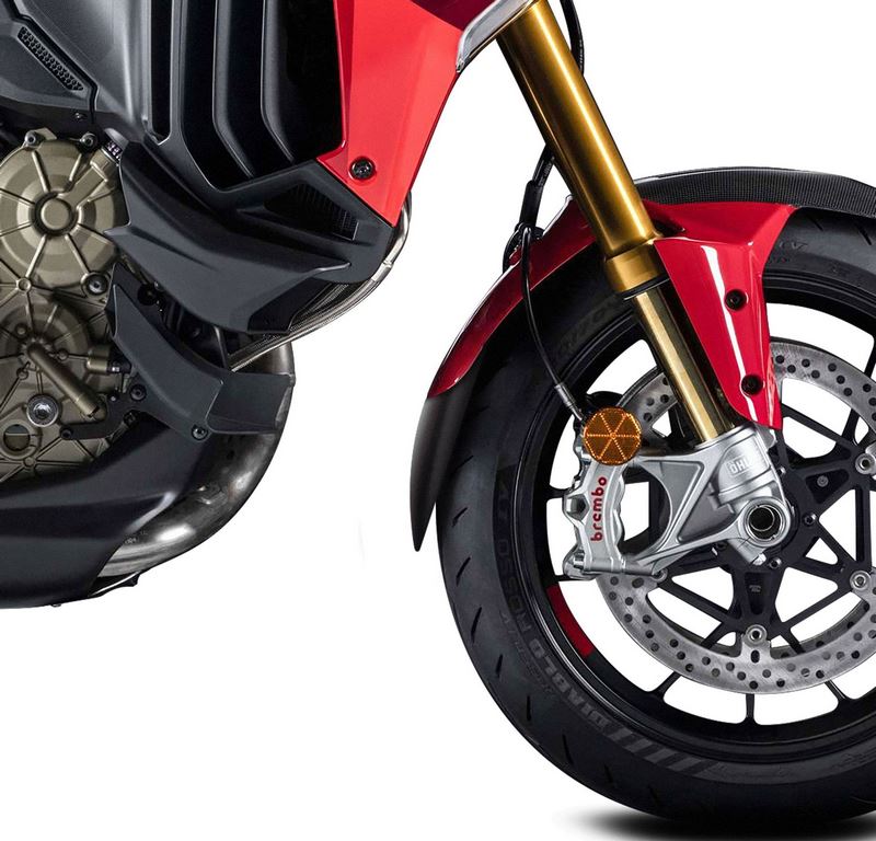 Pyramid / ピラミッド エクステンダフェンダー マットブラック | Ducati ムルティストラーダ V4 Pikes Peak 2021- | 055160