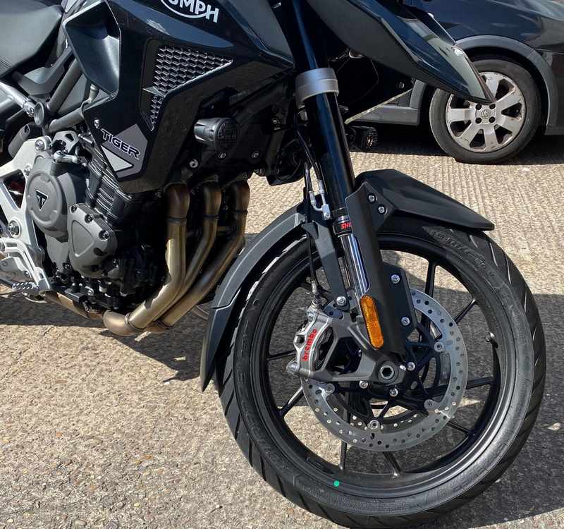 Pyramid / ピラミッド Uber エクステンダフェンダー マットブラック | Triumph タイガー 1200 GT 2022- | 056620