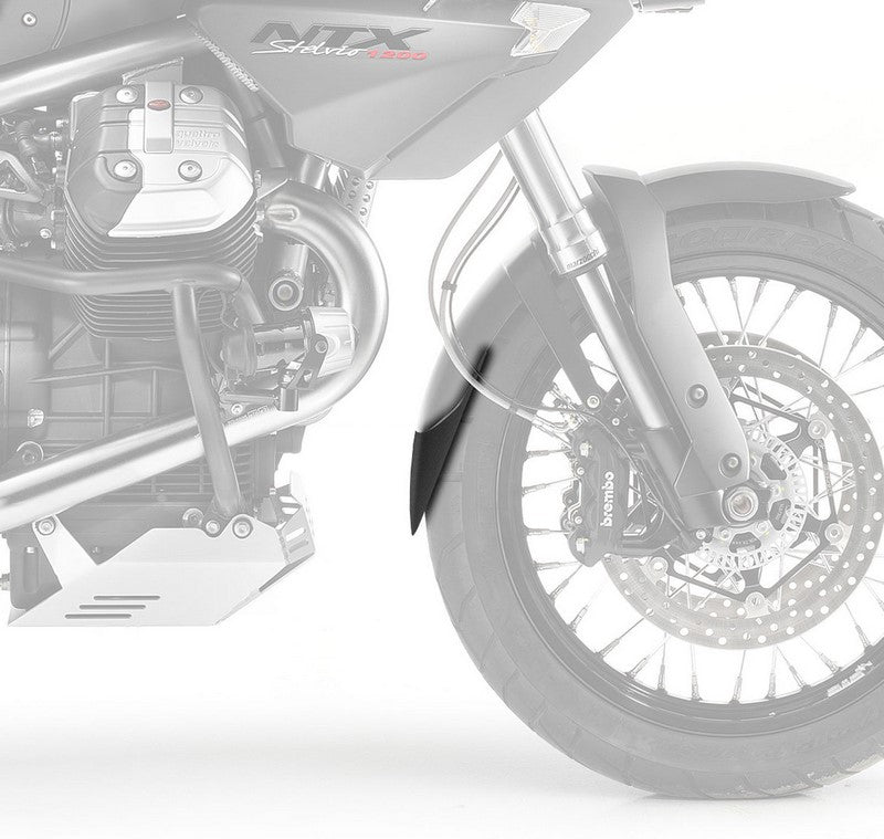 Pyramid Plastics / ピラミッドプラスチック Moto Guzzi Stelvio 1200 8V エクステンダーフェンダー マットブラック 2008> | 058730