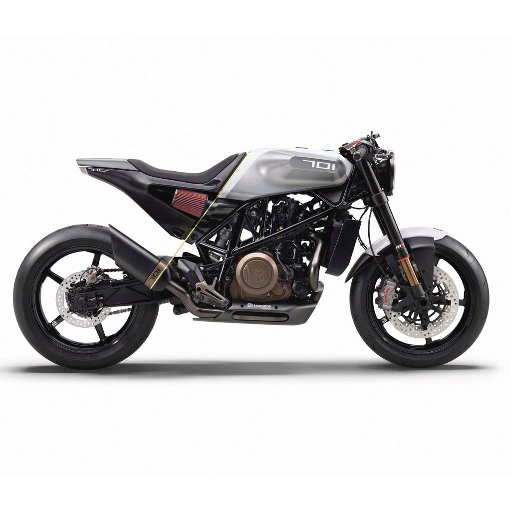 Pyramid Plastics / ピラミッドプラスチック エクステンダフェンダー マットブラック Husqvarna Vitpilen 701 2018> | 059115