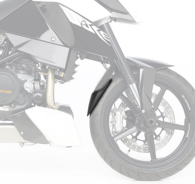 Pyramid Plastics / ピラミッドプラスチック KTM 690 Duke エクステンダーフェンダー マットブラック 2008>2011 | 059310