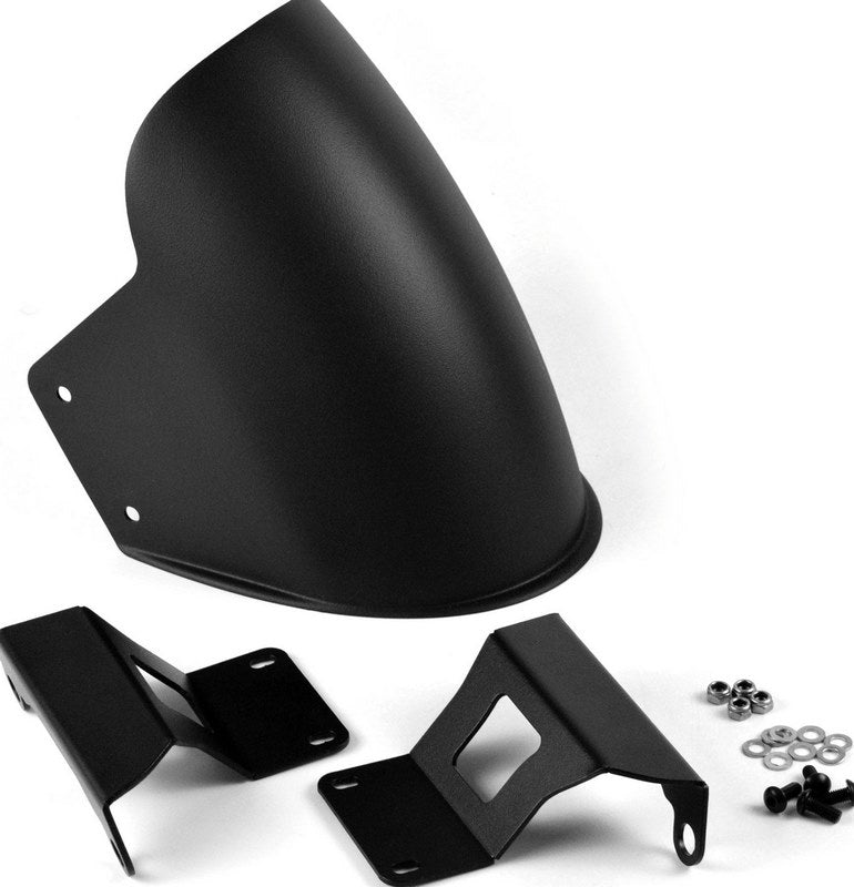 Pyramid / ピラミッド フロントマッドガード マットブラック | KTM 790 Adventure R 2019- | 059393