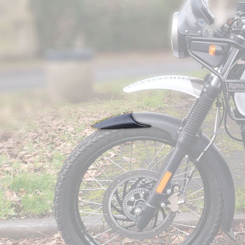 Pyramid Front Mudguard Beak | Matte Black | Royal Enfield Himalayan 2018> | 59702