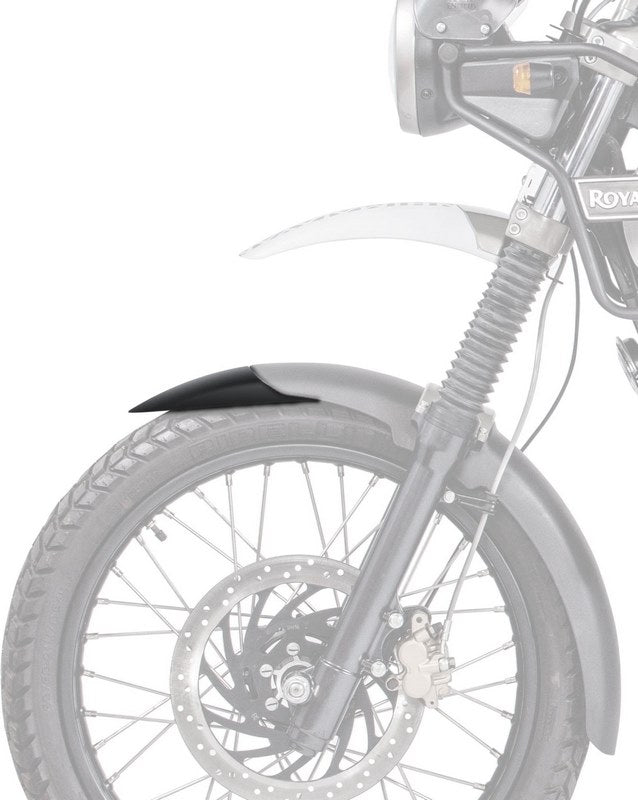 Pyramid Front Mudguard Beak | Matte Black | Royal Enfield Himalayan 2018> | 59702