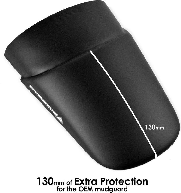 Pyramid Hugger Extension | Matte Black | Honda MSX 125 2021> | 071830