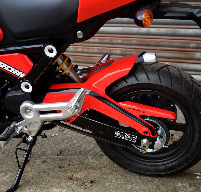 Pyramid / ピラミッド ハガー クイーンビーイエロー & グロスブラック | Honda MSX 125 2021- | 071975H