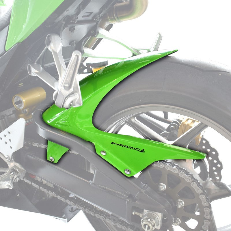 Pyramid Plastics / ピラミッドプラスチック Kawasaki ZX6-R 636 ハガー グロスグリーン 2005>2006 | 073015D