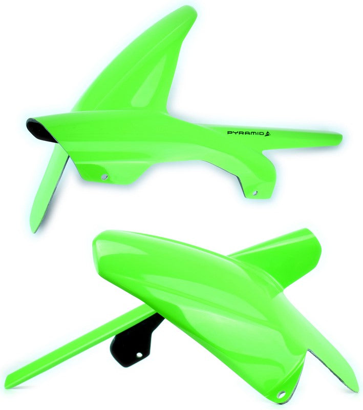 Pyramid Plastics / ピラミッドプラスチック Kawasaki Ninja 300 ハガー グロスグリーン 2008>2013 | 073020D
