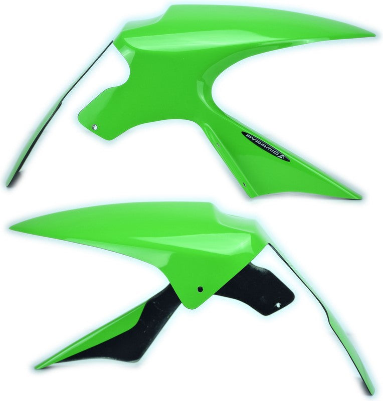 Pyramid Plastics / ピラミッドプラスチック Kawasaki ZX6-R ハガー グロスグリーン 2007>2009 | 073230D