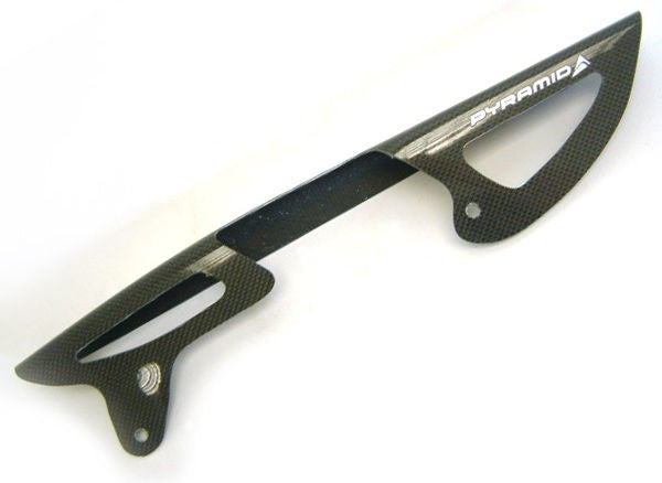 Pyramid Plastics / ピラミッドプラスチック Kawasaki ZRX 1200 S チェーンガード カーボン 2001>2008 | 07336A