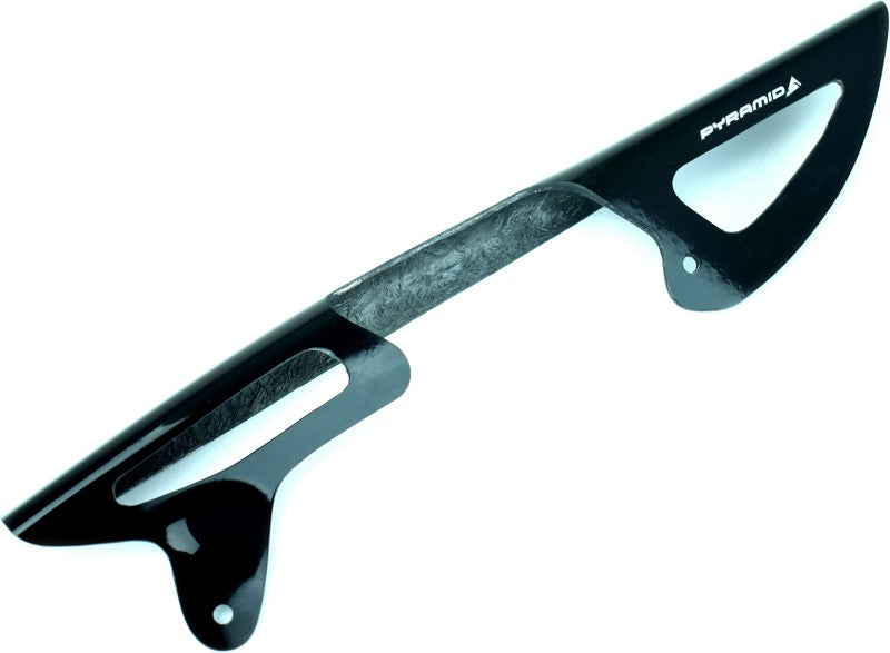 Pyramid Plastics / ピラミッドプラスチック Kawasaki ZRX 1200 N チェーンガード グロスブラック 2001>2008 | 07336B