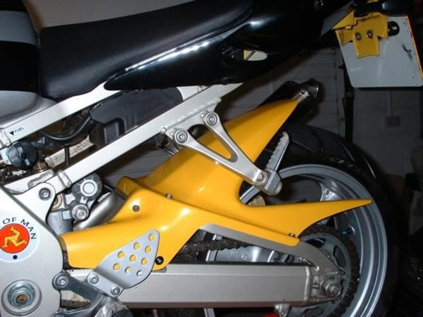 Pyramid Plastics / ピラミッドプラスチック Kawasaki ZX9-R ハガー グロスグリーン 2002>2004 | 07340D