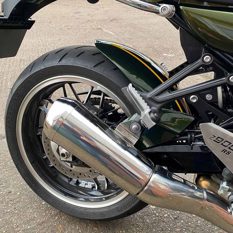 Pyramid / ピラミッド ハガー キャンディダイヤモンドブラウン & メタリックオレンジ (50th Anniversary) | Kawasaki Z 900 RS 2022>2022 | 073880T