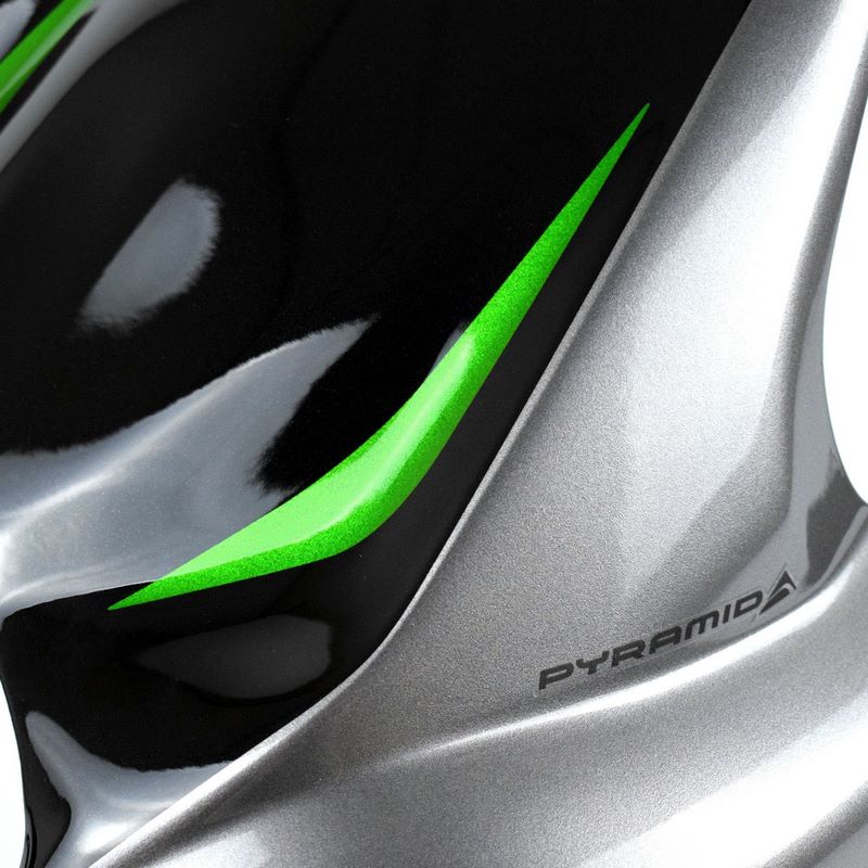 Pyramid Hugger | Metallic Graphite Grey / Metallic Diablo Black / Emerald Blazed Green (SE) | Kawasaki Ninja H2 SX 2018> | 073925E