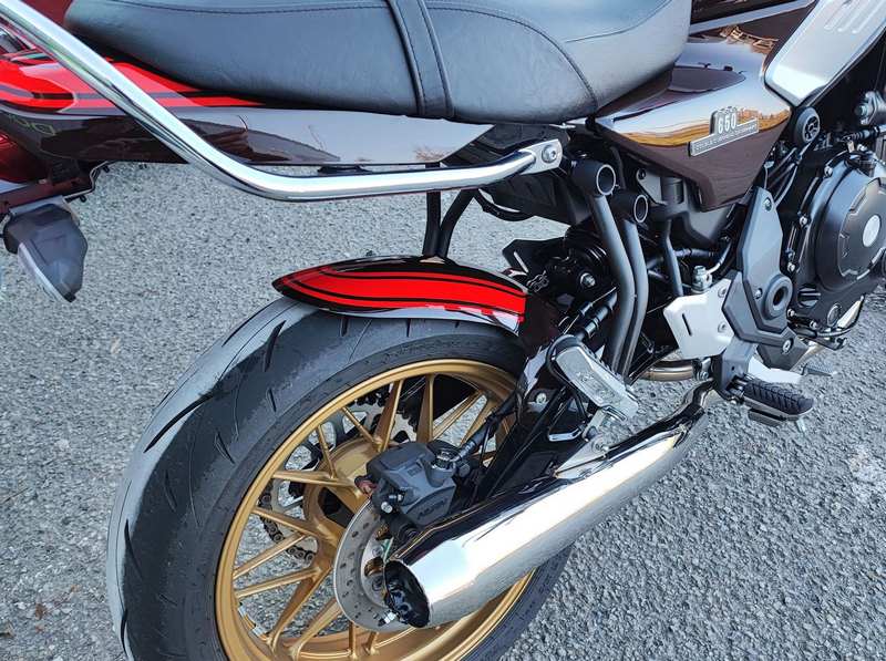 Pyramid / ピラミッド ハガー キャンディダイヤモンドブラウン | Kawasaki Z 650 RS 2021- | 073930E