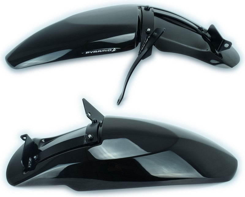 Pyramid Plastics / ピラミッドプラスチック BMW F800 S ハガー グロスブラック 2005>2010 | 074250B