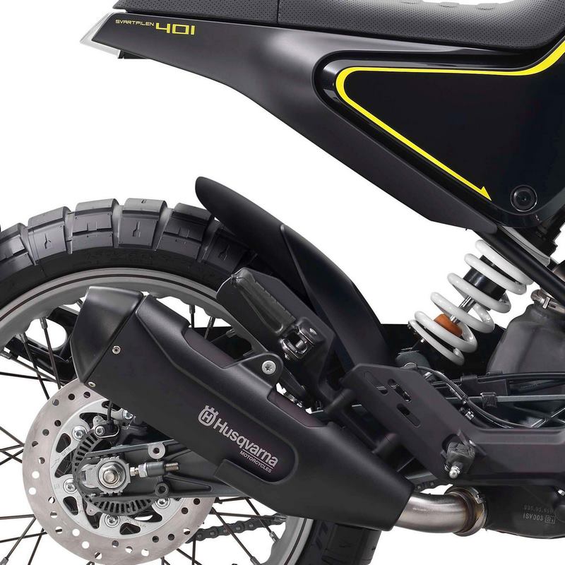 Pyramid Hugger Extension | Matte Black | Husqvarna Svartpilen 701 2019> | 079115