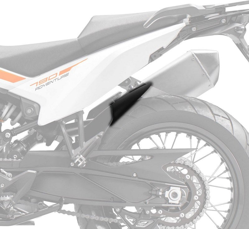 Pyramid Hugger Extension | Matte Black | KTM 790 Adventure 2019> | 079310