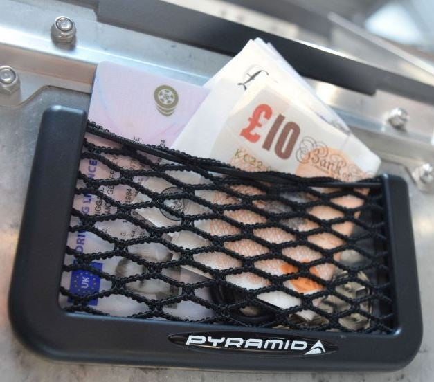 Pyramid Plastics / ピラミッドプラスチック Pyramid Self Adhesive ストーレージポケット ブラック (スモール) | 08019