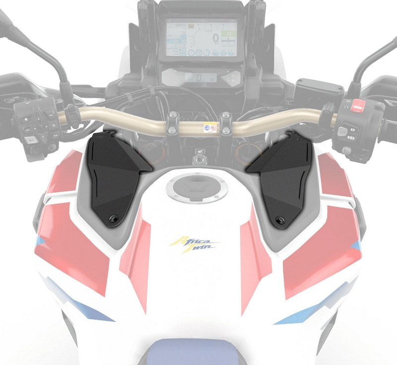 Pyramid / ピラミッド ウィンドディフレクターマットブラック | Honda CRF 1100L アフリカツイン Adventure Sports 2020>2025 | 08022M