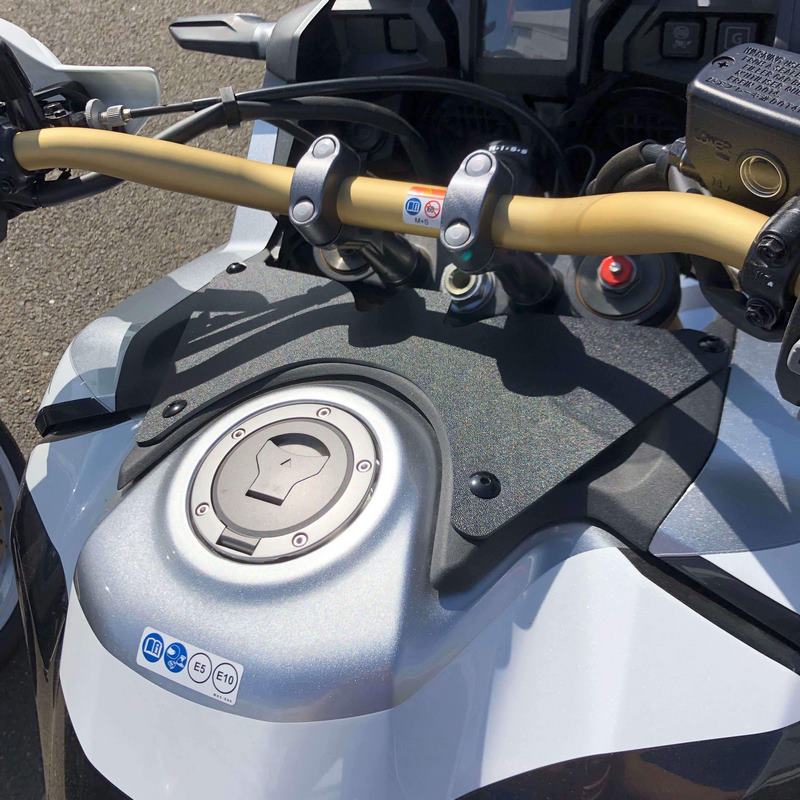 Pyramid Plastics / ピラミッドプラスチック ウインドディフレクター マットブラック Honda CRF 1000 L アフリカツイン Adventure Sports 2018>2019 | 08025M