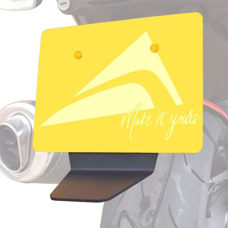 Pyramid Plastics / ピラミッドプラスチック Splash Plate マットブラック ユニバーサルフィット | 08122