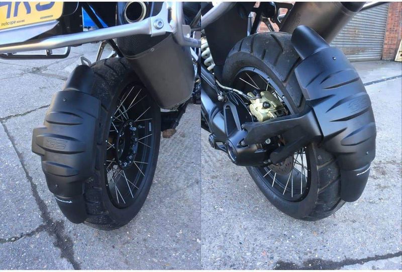 Pyramid Spray Guard Extension | Matte Black | BMW R1200 GS 2013>2018 | 082400