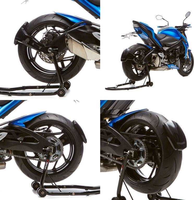 Pyramid Plastics / ピラミッドプラスチック Suzuki GSX-S 1000 スプレーガード (リアフェンダー) グロスブラック 2015> | 085000B
