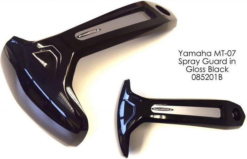 Pyramid Plastics / ピラミッドプラスチック Yamaha XSR 700 スプレーガード (リアフェンダー) グロスブラック 2016> | 085201B
