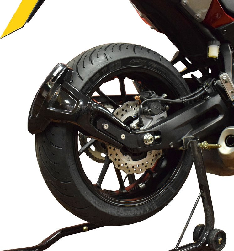 Pyramid Plastics / ピラミッドプラスチック Yamaha Tracer 700 スプレーガード (リアフェンダー) グロスブラック 2016> | 085202B