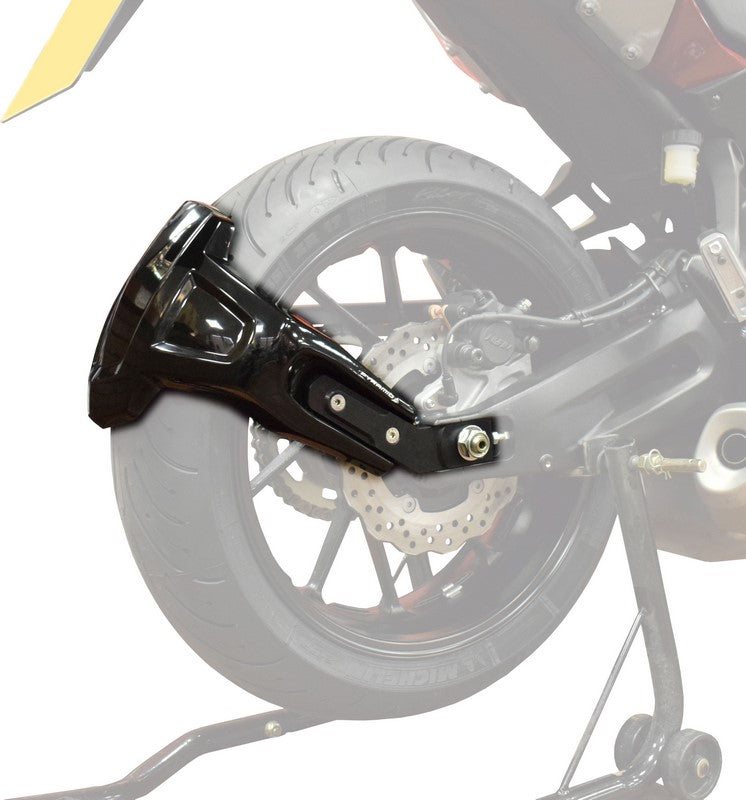 Pyramid Plastics / ピラミッドプラスチック Yamaha Tracer 700 スプレーガード (リアフェンダー) グロスブラック 2016> | 085202B