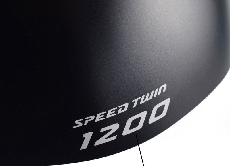 Pyramid / ピラミッド シートカウル マット・アイアンストーン & Matte ストームグレー | Triumph Speed Twin（スピードツイン） 1200 2024- | 16120K