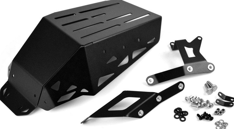 Pyramid / ピラミッド エンジンプレート マットブラック | Honda MSX 125 2021- | 21115M