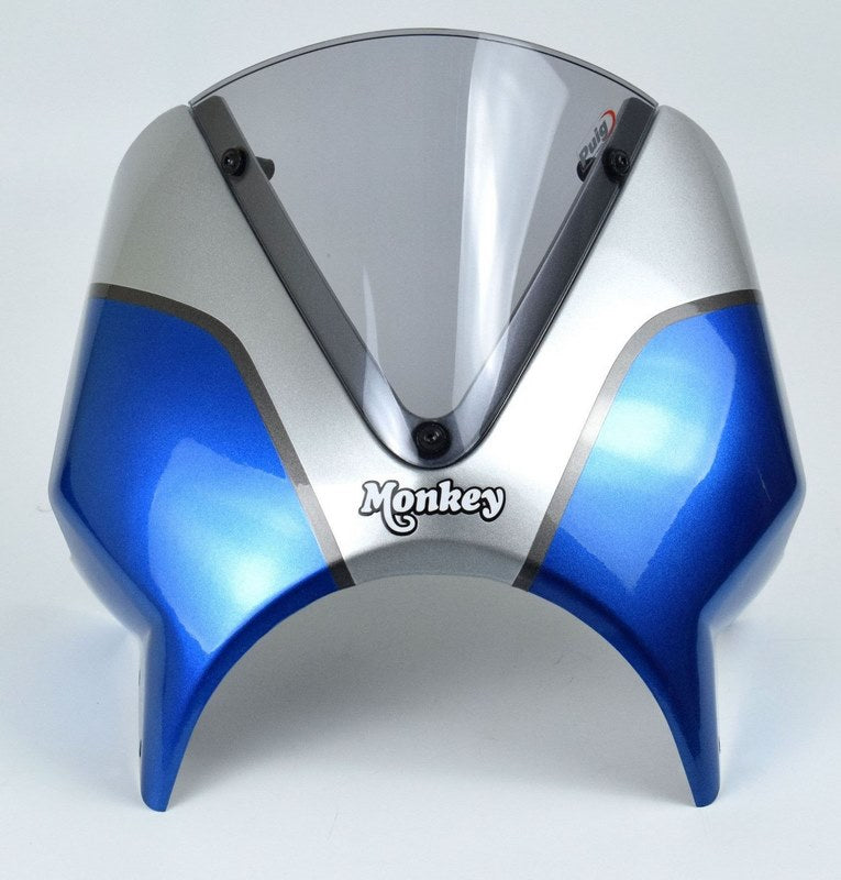Pyramid Fly Screen | Pearl Glittering Blue/Silver | Honda Monkey 125 2021> | 21250D