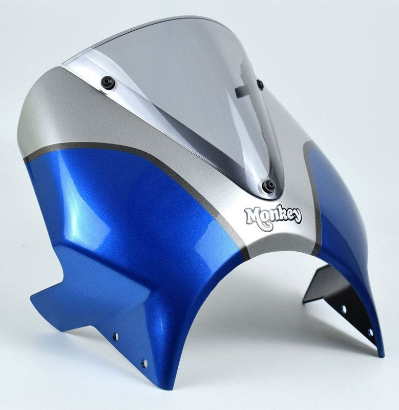 Pyramid Fly Screen | Pearl Glittering Blue/Silver | Honda Monkey 125 2021> | 21250D